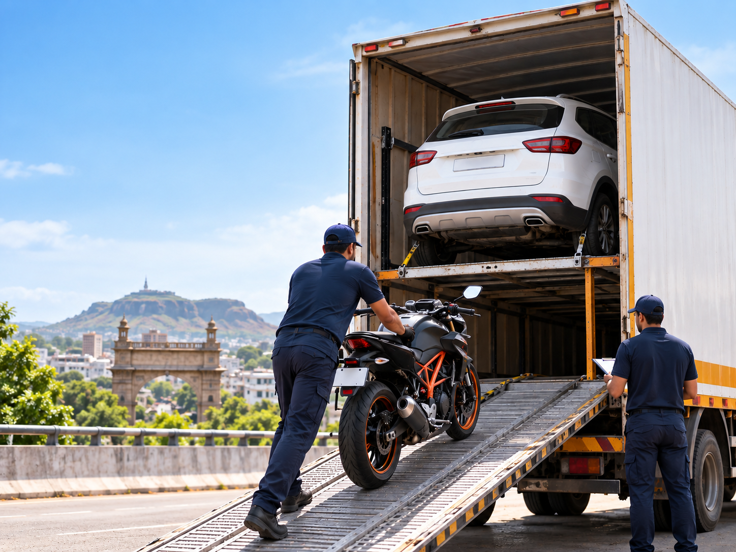 Car and Bike Shifting Services in Nashik by Deep Relocation Packers and Movers