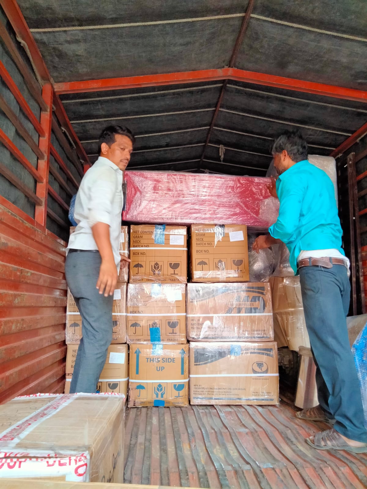 Professional packers and movers team